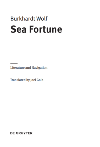 Image of Sea Fortune: Literature and Navigation